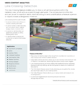 Line Crossing Detection in Hudsonville,  MI